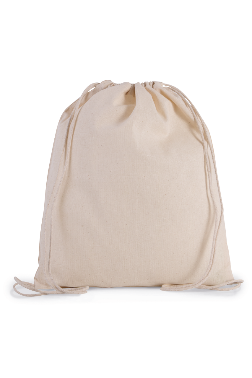 KI0147 - ORGANIC COTTON SMALL DRAWSTRING BAG