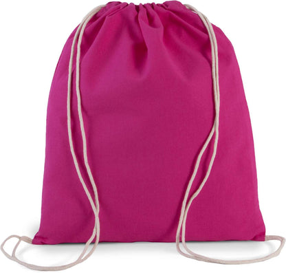 KI0147 - ORGANIC COTTON SMALL DRAWSTRING BAG