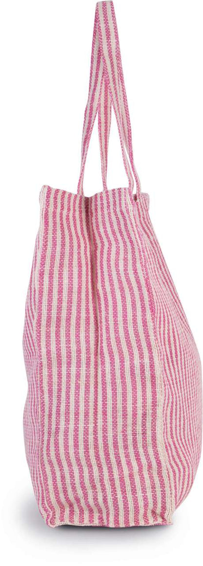 KI0236 - JUCO STRIPED SHOPPER BAG