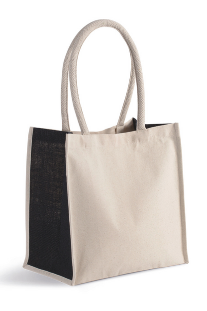KI0255 - COTTON / JUTE TOTE BAG - 17 L