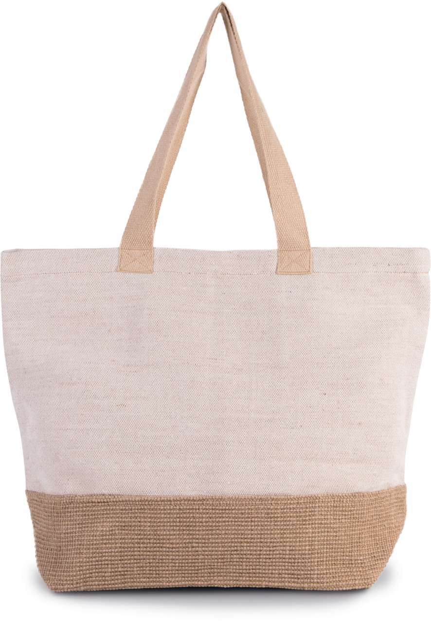 KI0258 - RUSTIC JUCO HOLD-ALL SHOPPER BAG