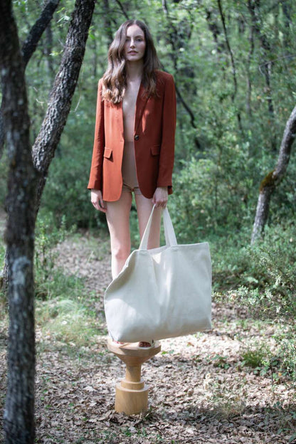 KI0260 - RUSTIC JUCO LARGE HOLD-ALL SHOPPER BAG