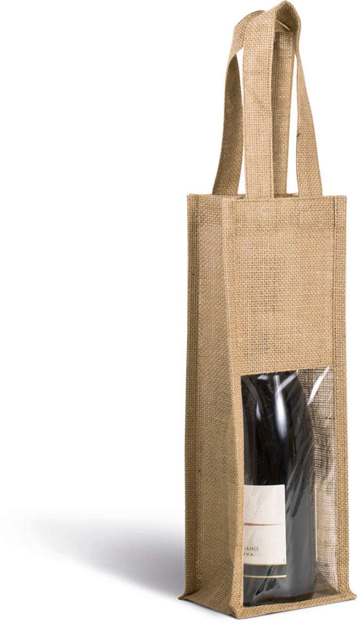 KI0267 - JUTE BOTTLE BAG