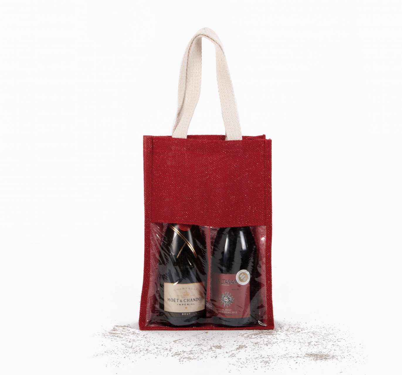 KI0268 - JUTE BOTTLE BAG
