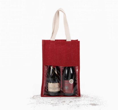KI0268 - JUTE BOTTLE BAG