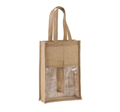 KI0268 - JUTE BOTTLE BAG
