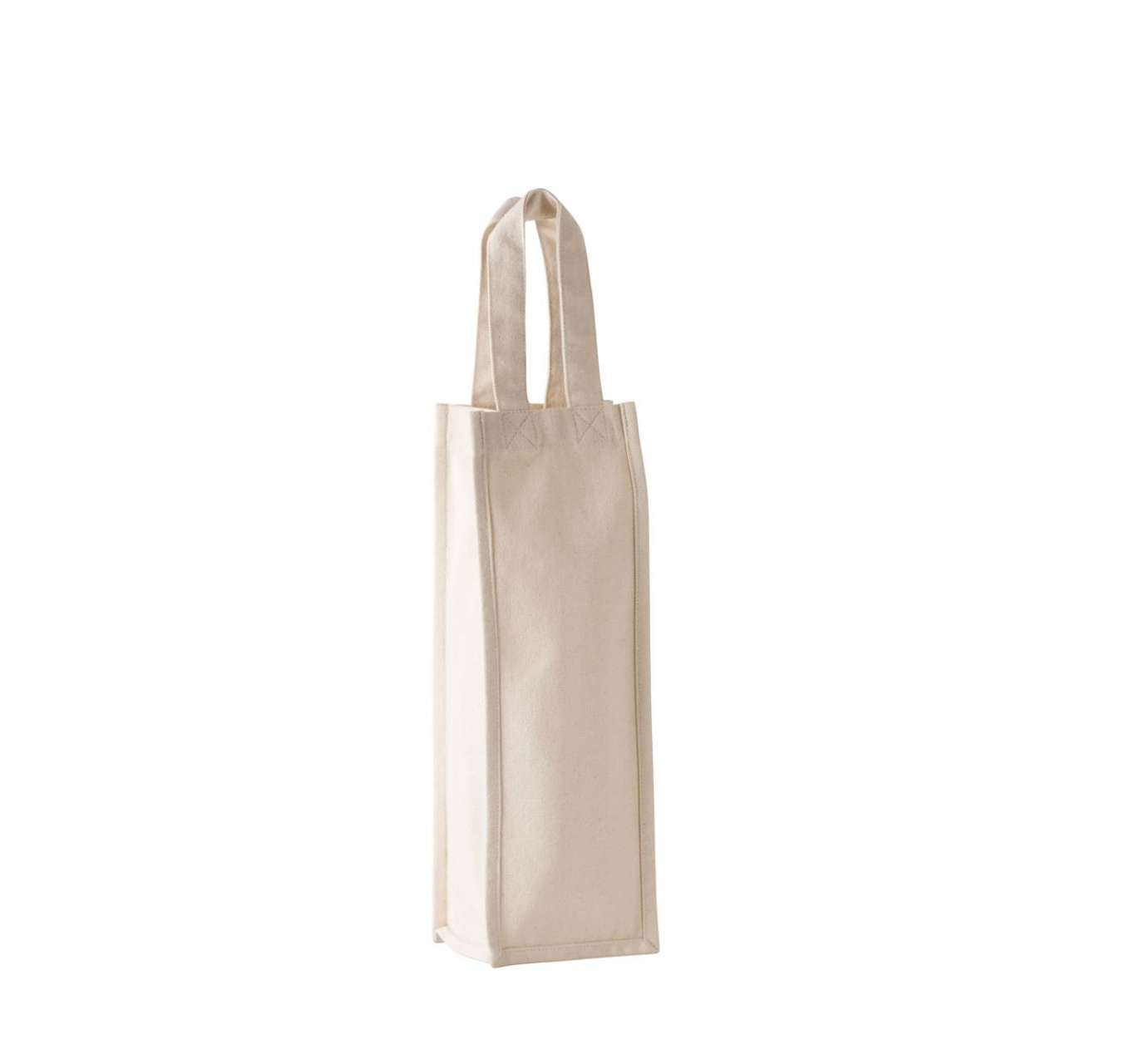 KI0269 - COTTON CANVAS BOTTLE BAG