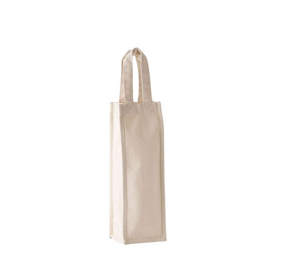 KI0269 - COTTON CANVAS BOTTLE BAG