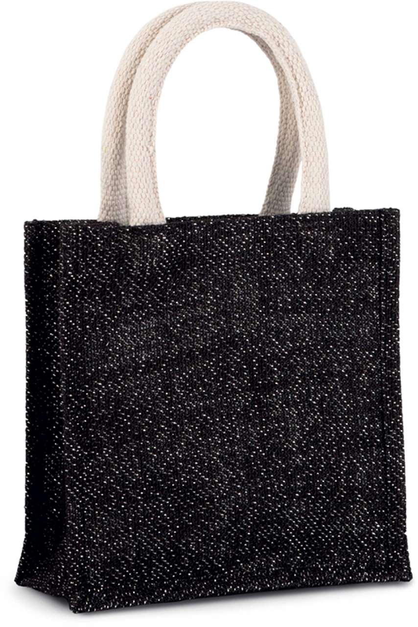 KI0272 - JUTE CANVAS TOTE - SMALL