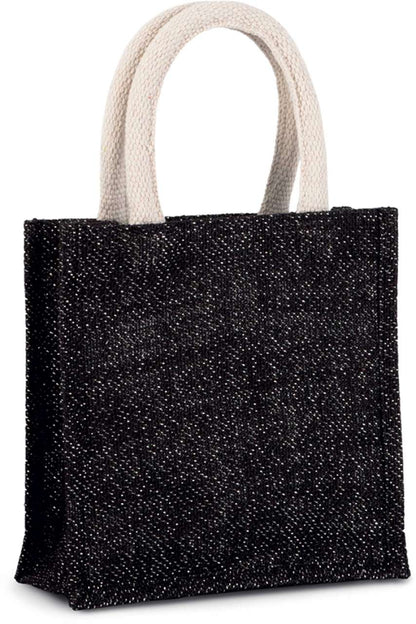 KI0272 - JUTE CANVAS TOTE - SMALL