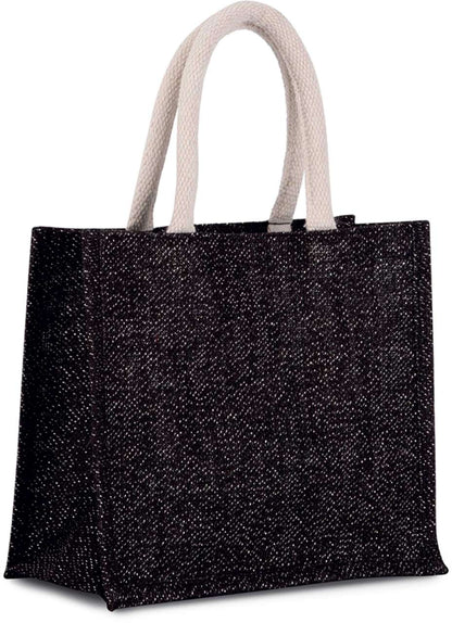 KI0273 - JUTE CANVAS TOTE - MEDIUM