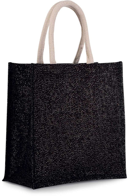 KI0274 - JUTE CANVAS TOTE - LARGE
