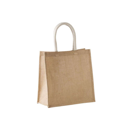 KI0274 - JUTE CANVAS TOTE - LARGE