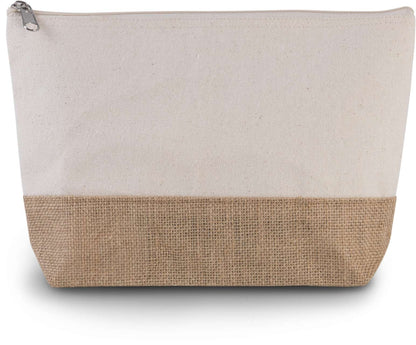 KI0276 - CANVAS & JUTE POUCH