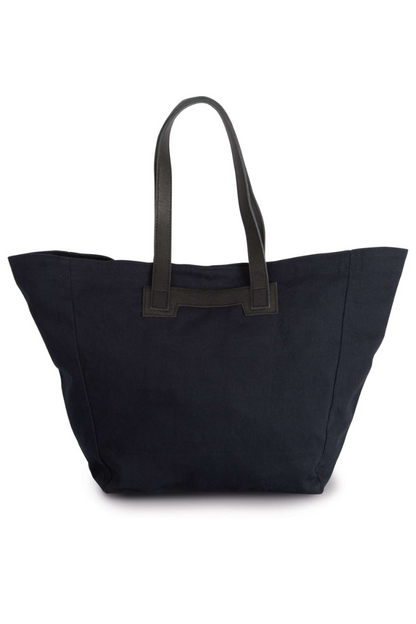 KI0280 - HANDBAG WITH LEATHER HANDLES