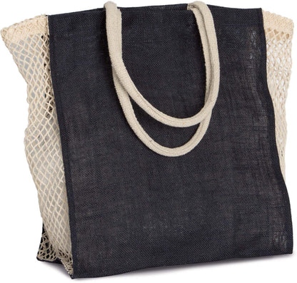 KI0281 - SHOPPING BAG WITH MESH GUSSET