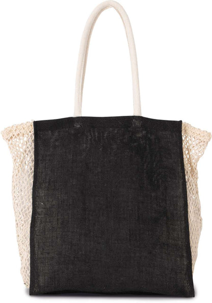 KI0281 - SHOPPING BAG WITH MESH GUSSET