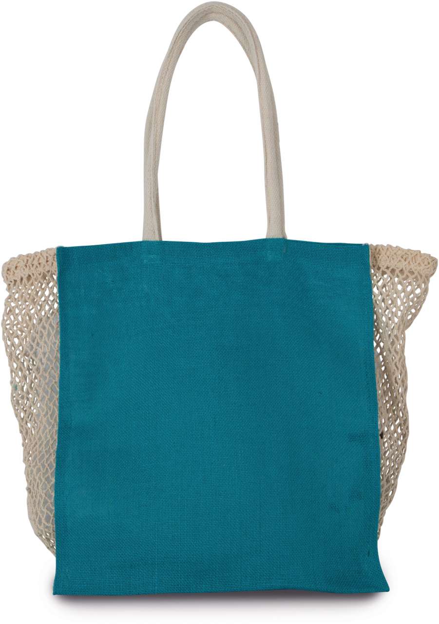 KI0281 - SHOPPING BAG WITH MESH GUSSET