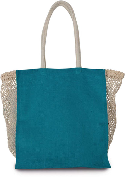 KI0281 - SHOPPING BAG WITH MESH GUSSET