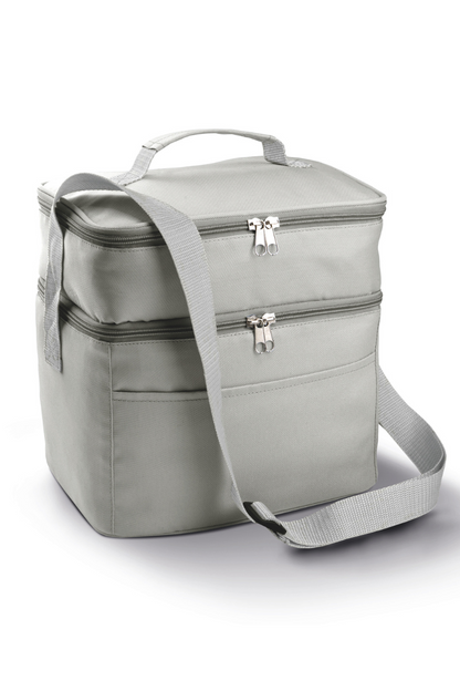 KI0317 - DOUBLE COMPARTMENT COOLER BAG