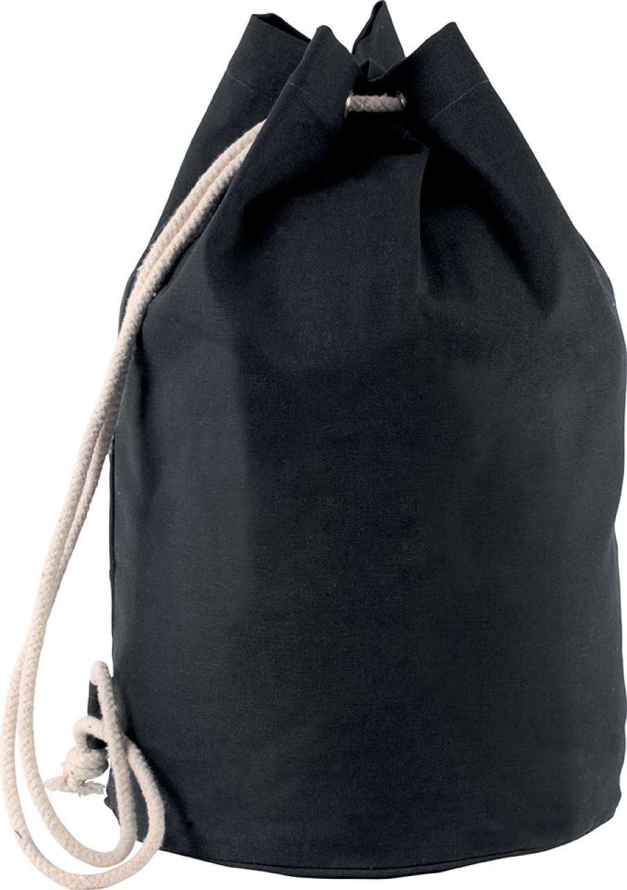 KI0629 - COTTON SAILOR-STYLE BAG WITH DRAWSTRING