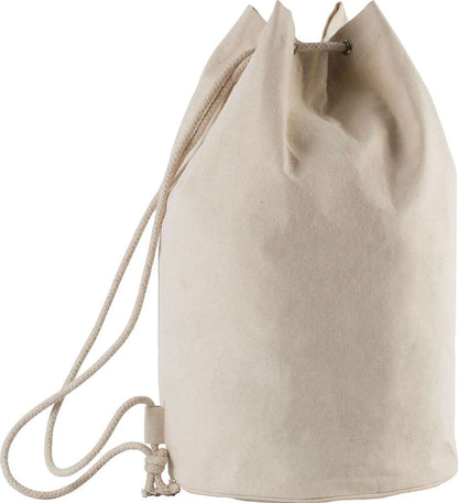 KI0629 - COTTON SAILOR-STYLE BAG WITH DRAWSTRING