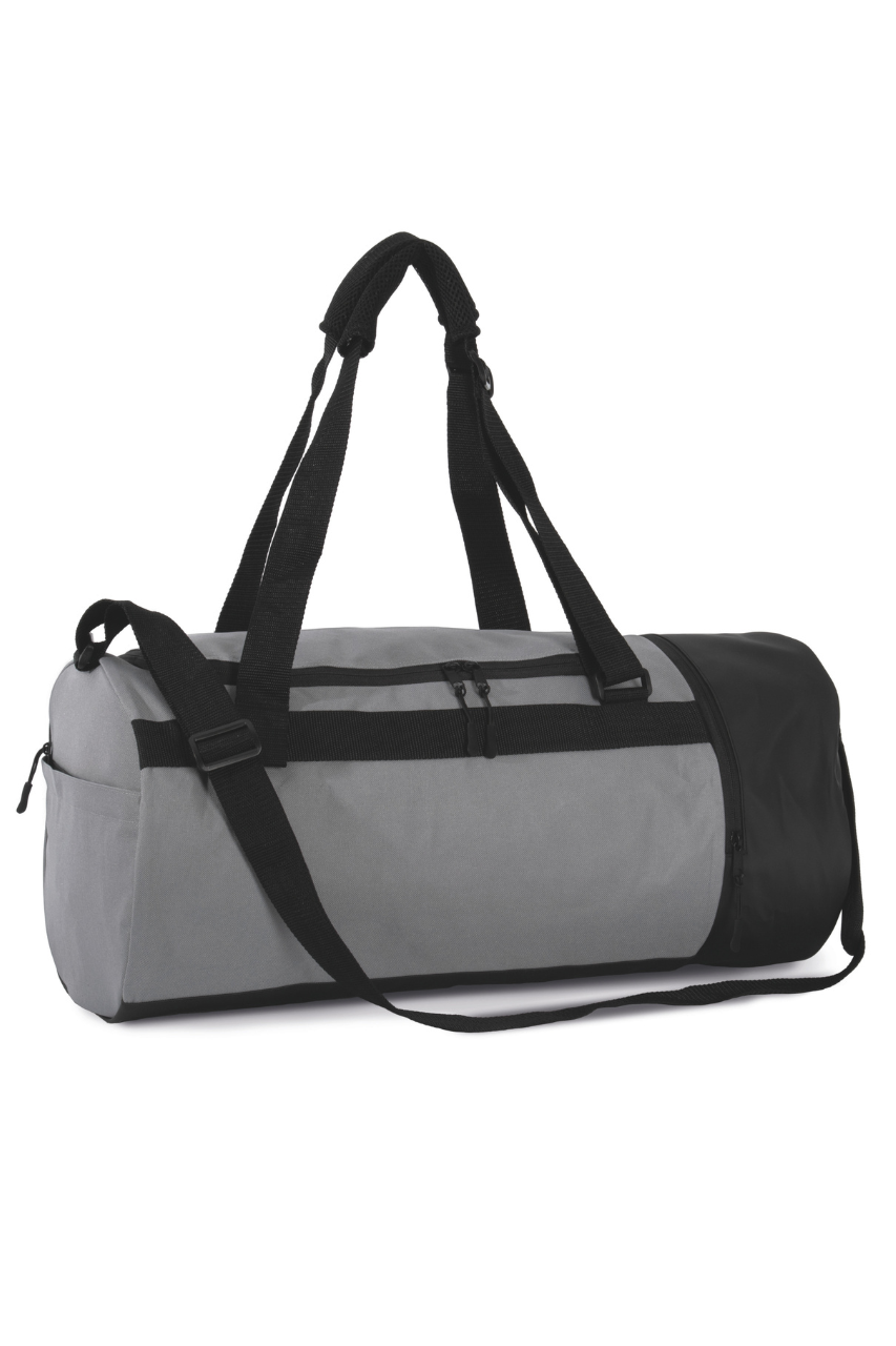 KI0630 - TUBULAR SPORTS BAG WITH SEPARATE SHOE COMPARTMENT