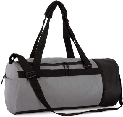 KI0630 - TUBULAR SPORTS BAG WITH SEPARATE SHOE COMPARTMENT