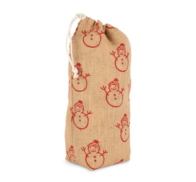 KI0726 - BOTTLE CARRIER WITH CHRISTMAS PATTERNS