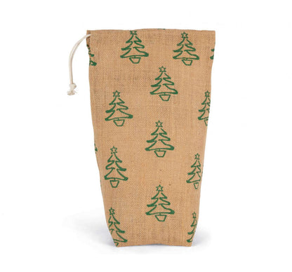 KI0726 - BOTTLE CARRIER WITH CHRISTMAS PATTERNS