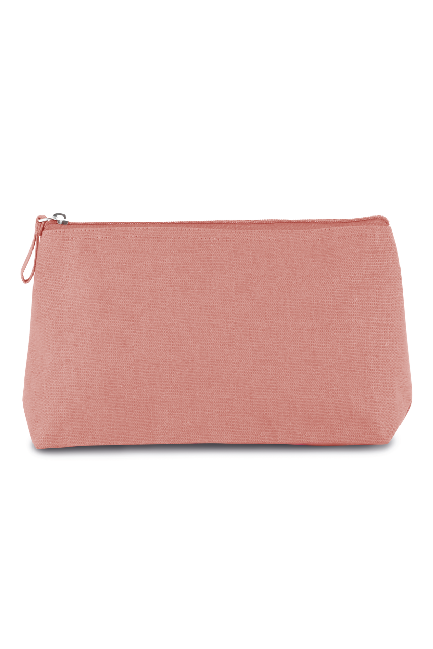 KI0727 - COTTON CANVAS TOILETRY BAG