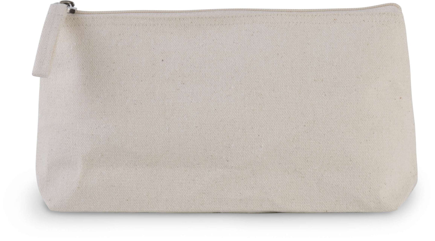 KI0728 - COTTON CANVAS TOILETRY BAG
