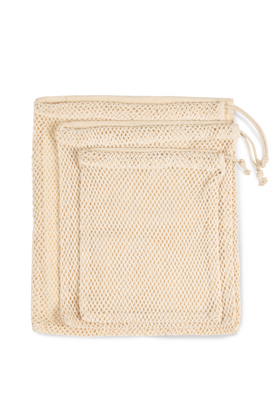 KI0734 - MESH BAG WITH DRAWSTRING CARRY HANDLE