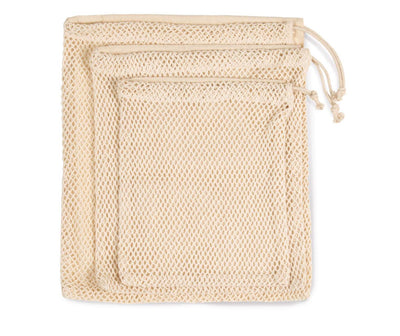 KI0734 - MESH BAG WITH DRAWSTRING CARRY HANDLE