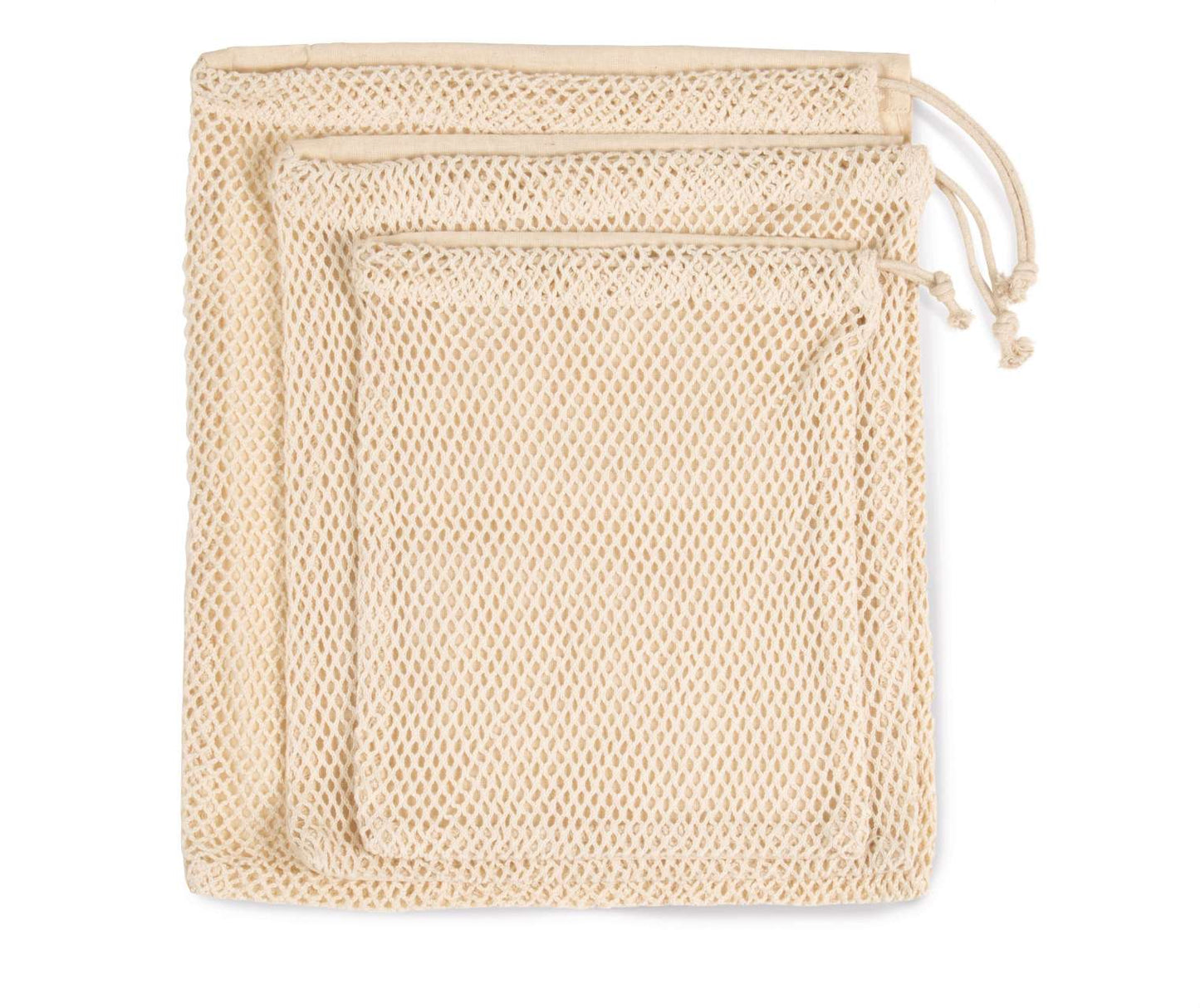 KI0734 - MESH BAG WITH DRAWSTRING CARRY HANDLE