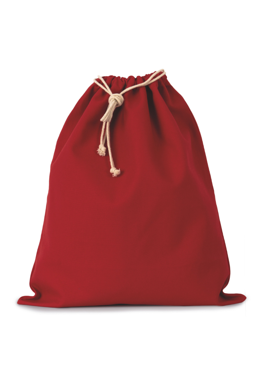 KI0747 - COTTON BAG WITH DRAWCORD CLOSURE - LARGE SIZE