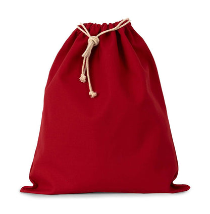 KI0747 - COTTON BAG WITH DRAWCORD CLOSURE - LARGE SIZE
