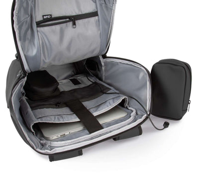 KI0889 - WATERPROOF ANTI-THEFT BAG WITH HELMET HOLDER