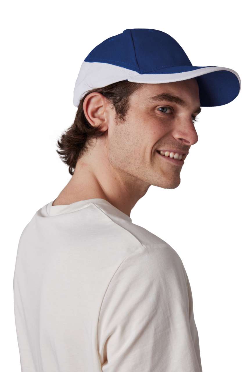 KP045 - RACING - TWO-TONE 6 PANEL CAP