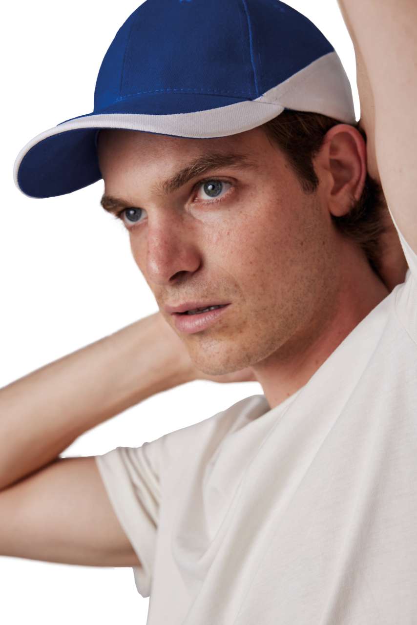KP045 - RACING - TWO-TONE 6 PANEL CAP