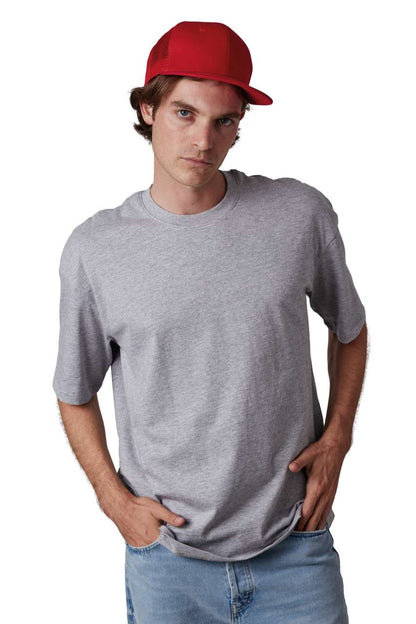 KP113 - TRUCKER FLAT PEAK CAP - 6 PANELS