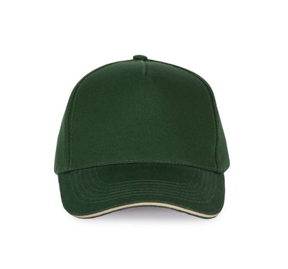 KP124 - SANDWICH PEAK CAP - 5 PANELS