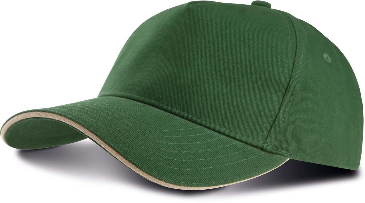 KP124 - SANDWICH PEAK CAP - 5 PANELS