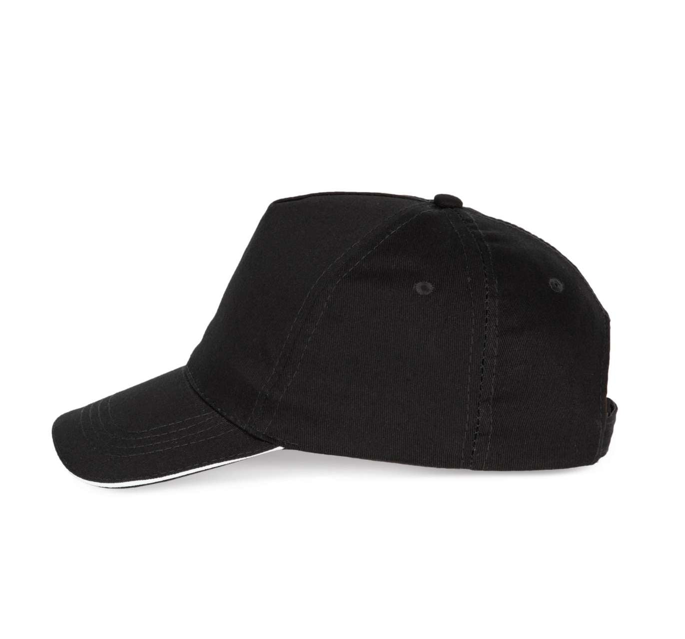 KP130 - SANDWICH PEAK CAP - 5 PANELS