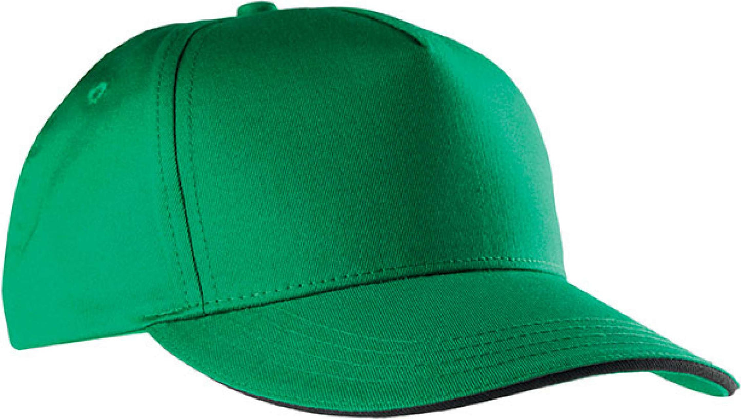 KP130 - SANDWICH PEAK CAP - 5 PANELS