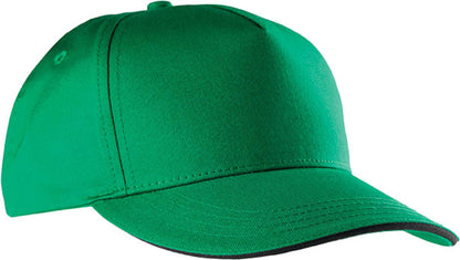 KP130 - SANDWICH PEAK CAP - 5 PANELS