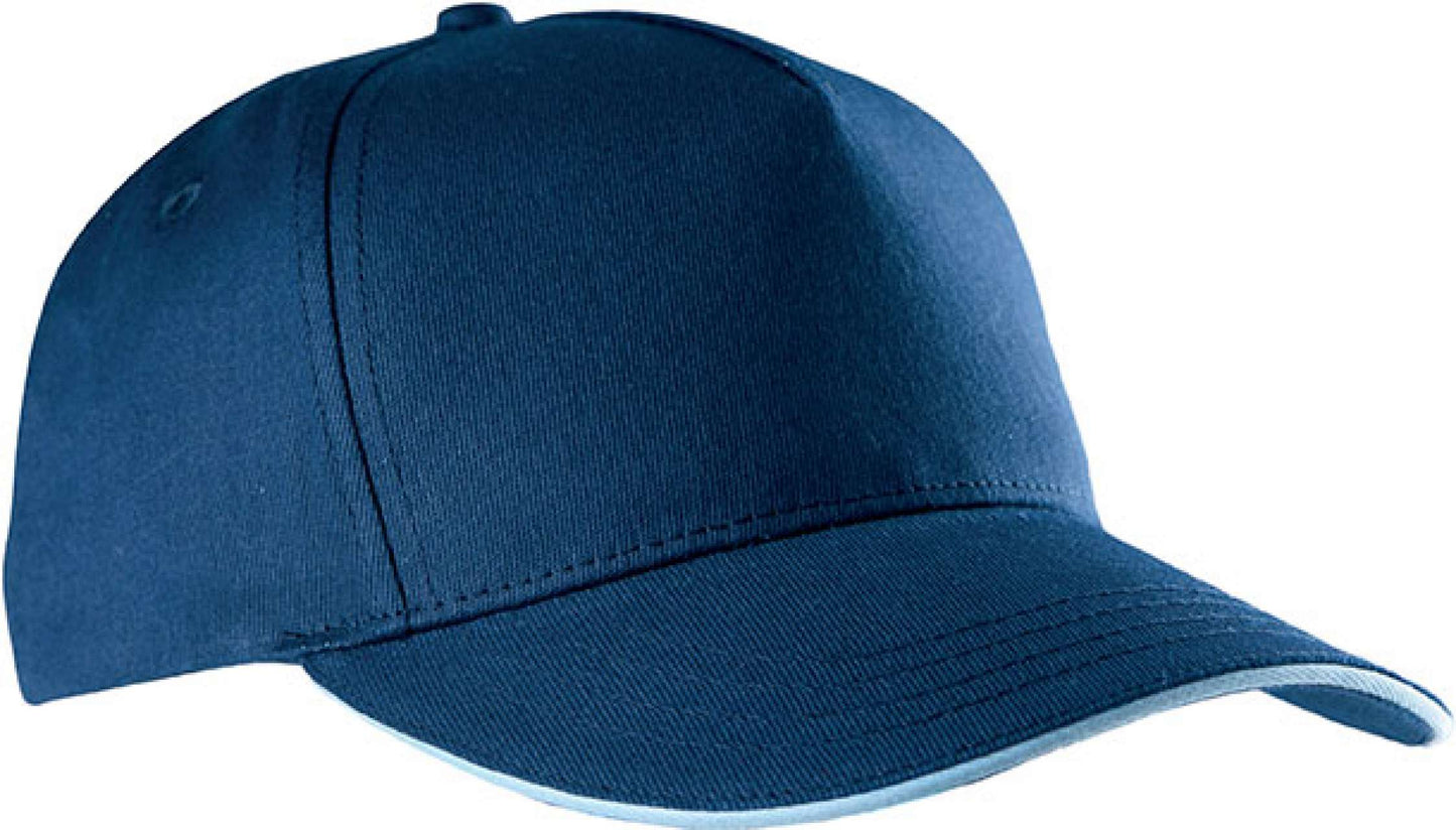 KP130 - SANDWICH PEAK CAP - 5 PANELS