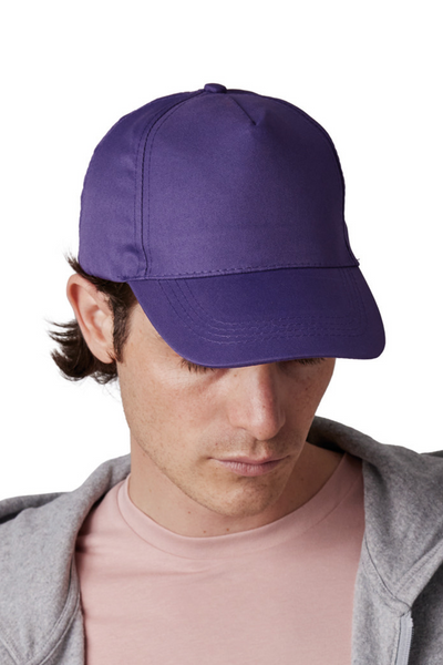 KP157 - POLYESTER CAP - 5 PANELS