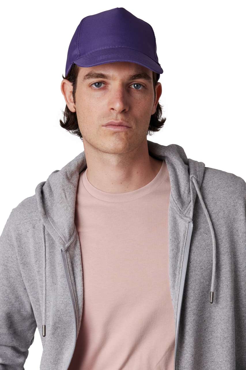 KP157 - POLYESTER CAP - 5 PANELS