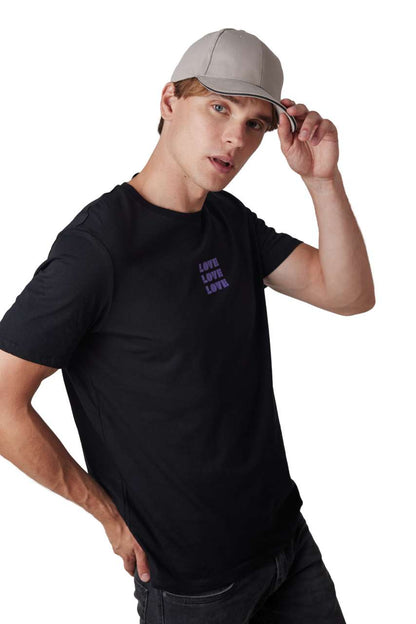 KP185 - CAP WITH CONTRASTING SANDWICH PEAK - 6 PANELS